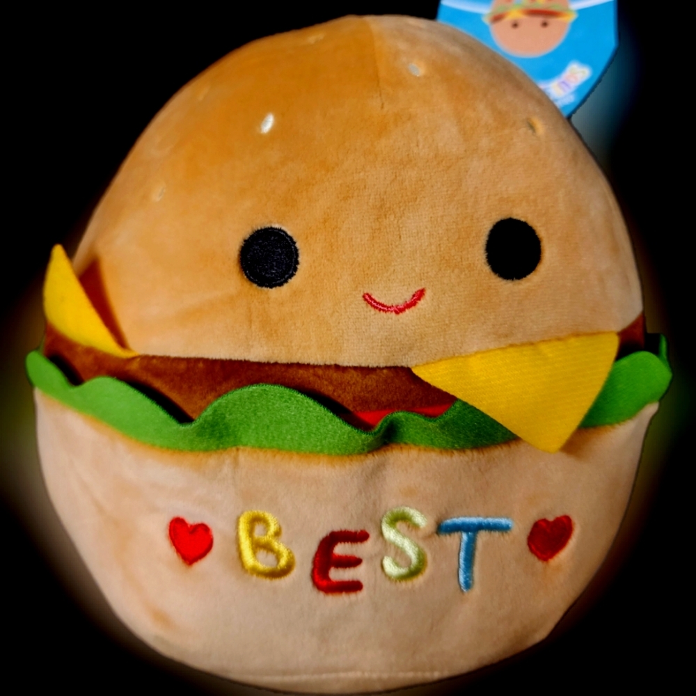 Squishmallow,  Carl the Cheeseburger